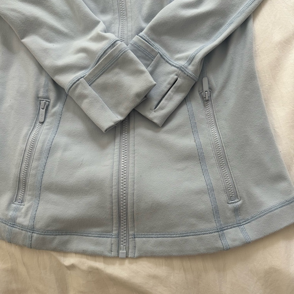 Lululemon Athletica Blue Utility Jacket with High Collar - Picture 6 of 6